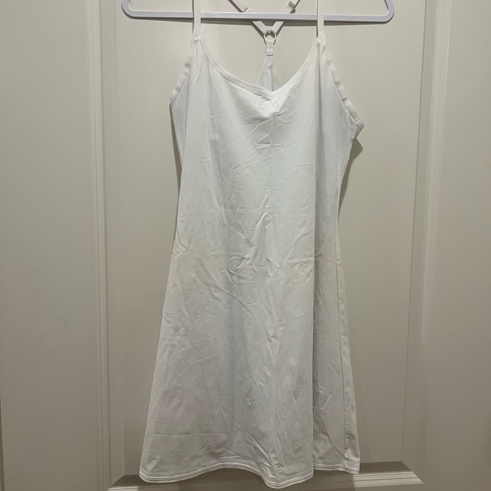 Outdoor Voices the Exercise Dress White Small